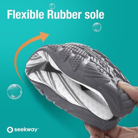 Buy SEEKWAY Water Shoes for Men & Women Online | Quick-Dry Barefoot Aqua Shoes for Beach, Swimming & Water Sports