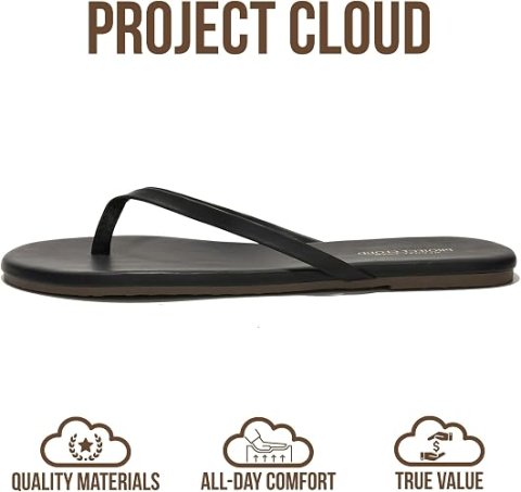 Buy Project Cloud Flip Flops for Women Online | Lightweight Memory Foam Sandals with Non-Slip Sole