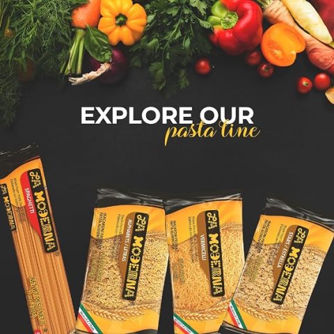 Buy LA MODERNA Spaghetti Pasta Online | Durum Wheat Semolina Pasta 16 oz Non-GMO Kosher