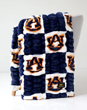 Buy Auburn Tigers Hugs Blanket Online | Ultra Soft Plush NCAA Throw Blanket for Fans
