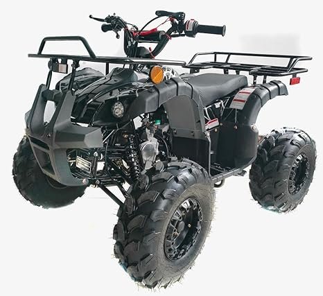 Buy HHH Upgraded 125cc ATV Quad Online | Gas 4-Wheeler with Reverse, LED Lights & Big Tires