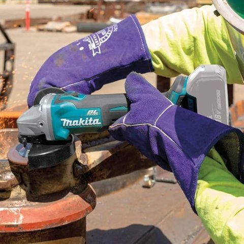 Buy Makita XAG04Z 18V LXT Brushless Cordless Angle Grinder Online | 4-1/2" / 5" Cut-Off Grinder