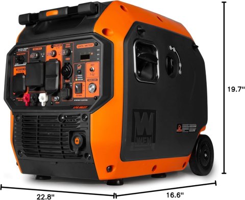 Buy WEN 6800-Watt Dual Fuel RV-Ready Electric Start Portable Inverter Generator Online | Quiet Generator with CO Watchdog