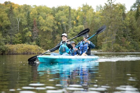 Buy Pelican River Gorge 130X Tandem Kayak Online | 13-Foot Sit-on-Top Recreational 2-Person Kayak