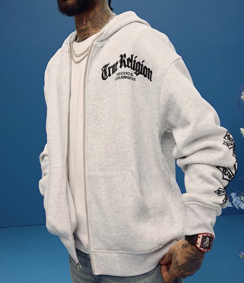 Buy Blessed Zip Hoodie Online | Custom Pet Face Hoodie for Dog Owners