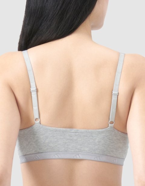 Buy Cotton Jersey Maternity Nursing Scoop Bralette Light Heather Grey Online | Soft Wireless Nursing Bra for Pregnancy & Breastfeeding