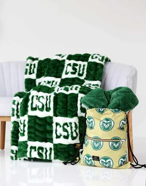 Buy Colorado State Rams Hugs Blanket Online | Ultra Soft Plush NCAA Throw Blanket for Fans
