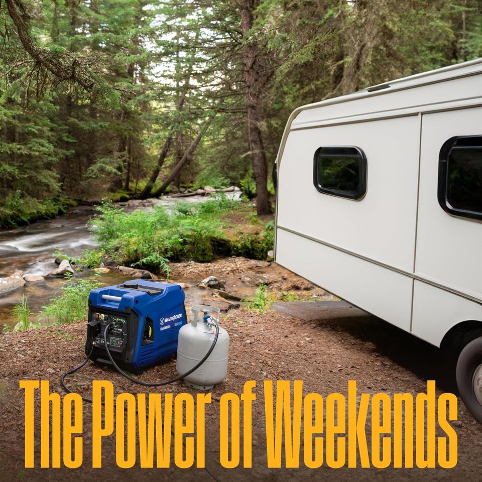 Buy Westinghouse 5000 Peak Watt Super Quiet Dual Fuel Portable Inverter Generator Online | Remote Start RV-Ready Generator with CO Sensor